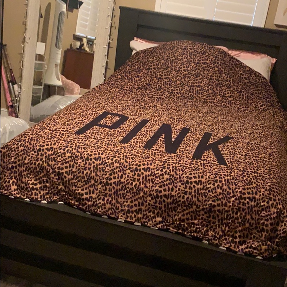 PINK reversible duvet cover